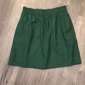 J Crew wool sidewalk skirt